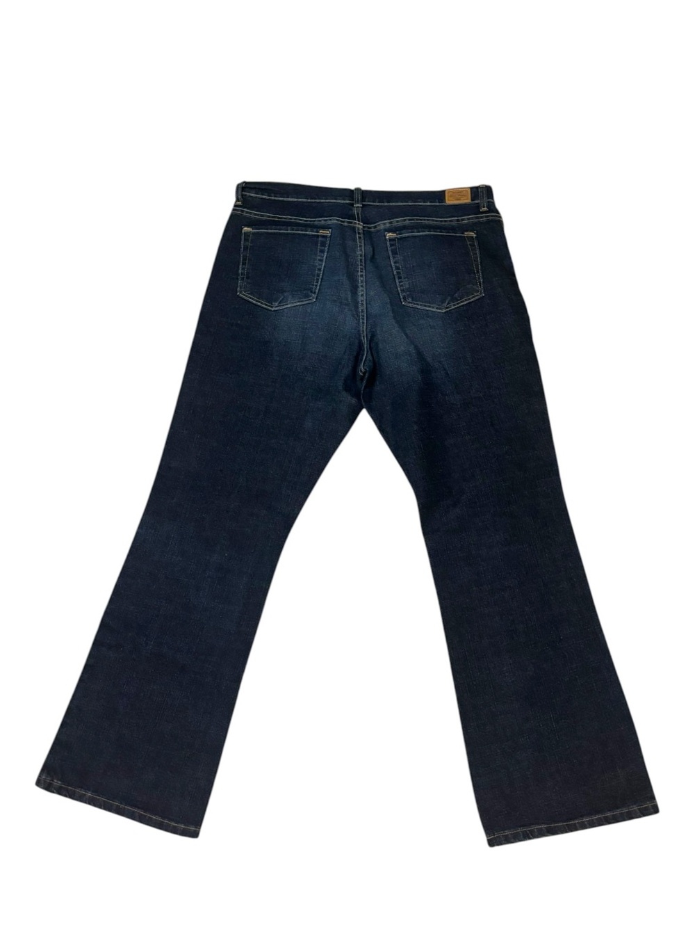 Old Navy Dark Blue Wide Leg Flare Jeans Size 16 Short - Picture 3 of 3